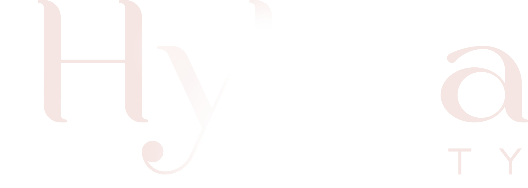 Logo Hyllua Beauty de fundo